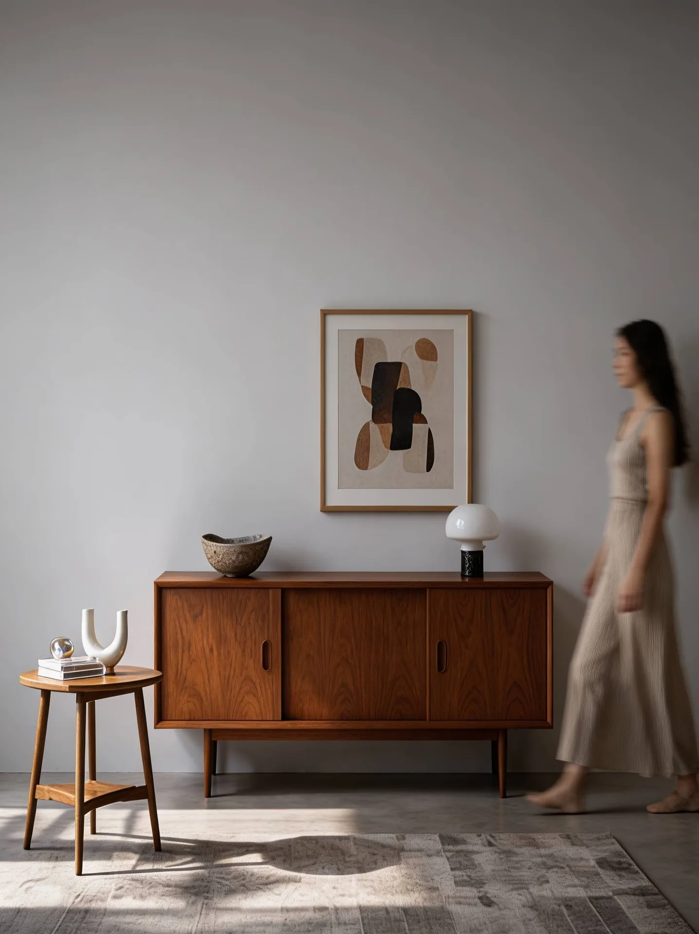 Styled living room with GDC furnishings
